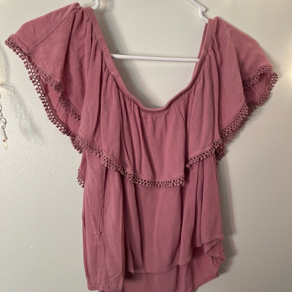 No Comment boho chic crop top | Size XL